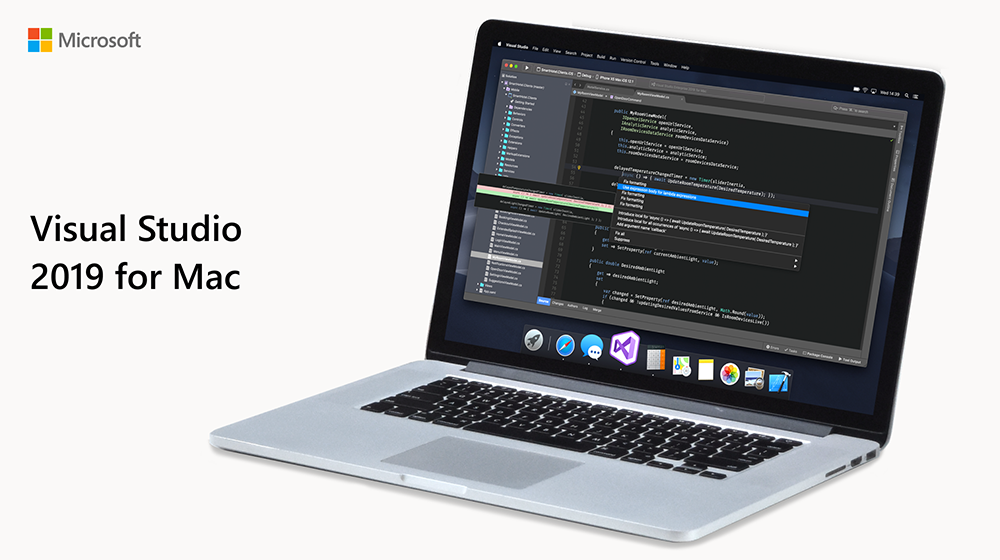 getting started with visual studio for mac